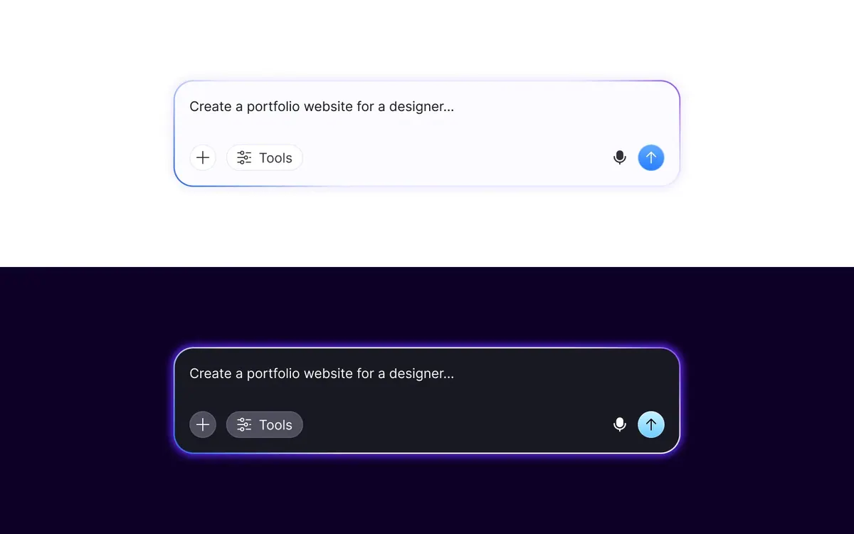 Composer · AI chat input: The smallest component with the biggest job.